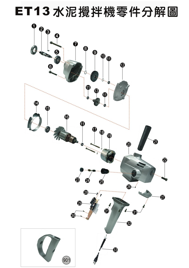 ET13 水泥攪拌機